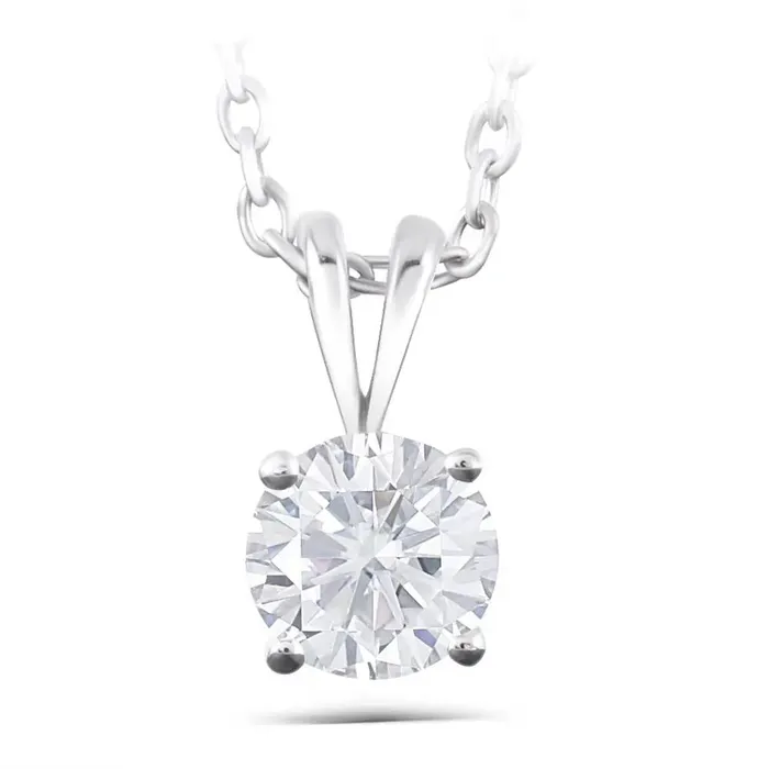 14k White Gold Necklace Moissanite 2ct Luxus Moissanite Rings Jewelry Necklaces 14k White Gold Necklace Moissanite 2ct Luxus Moissanite Rings Jewelry Necklaces