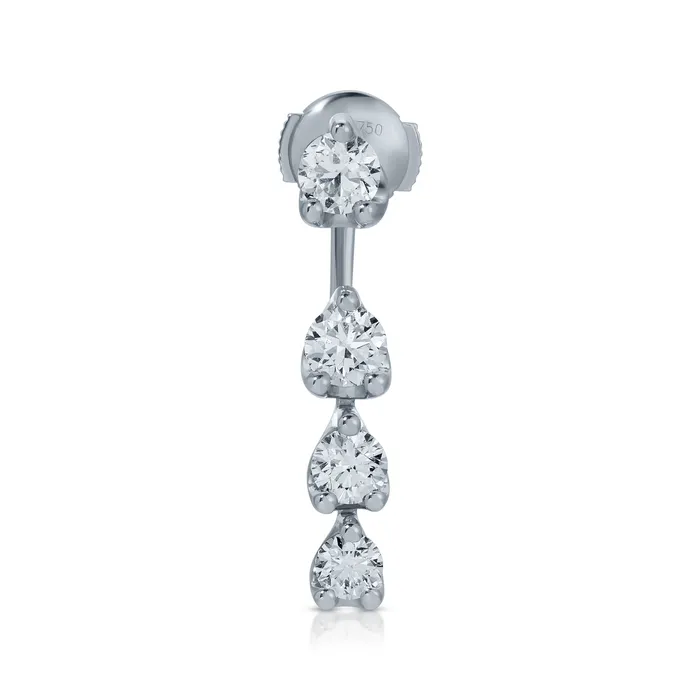 anitako Earrings ORBIT THREE ROUND DROP EARRING