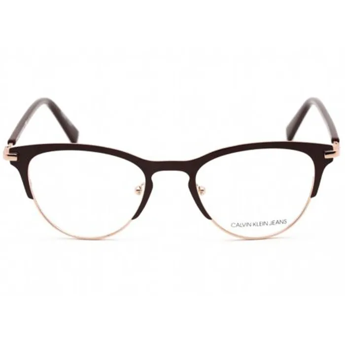 Earrings Calvin Klein Jeans Calvin Klein Jeans Womens Eyeglasses Burgundy and Rose Gold Frame CKJ20302 603