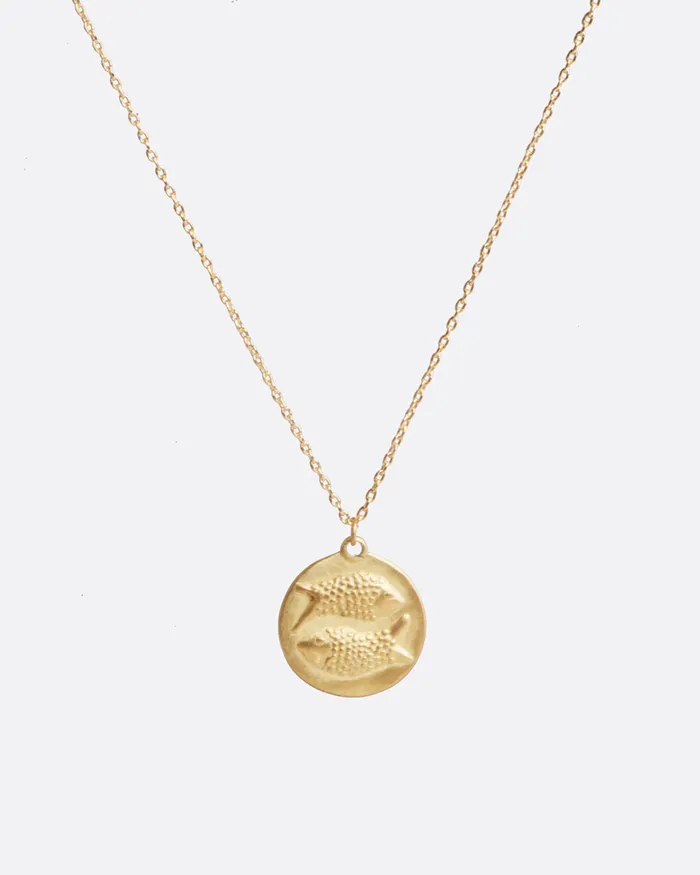 MARIAN MAURER Necklaces Astrological Medal Necklace