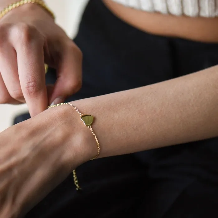 Ava Delicate Heart Bracelet Suetables Bracelets