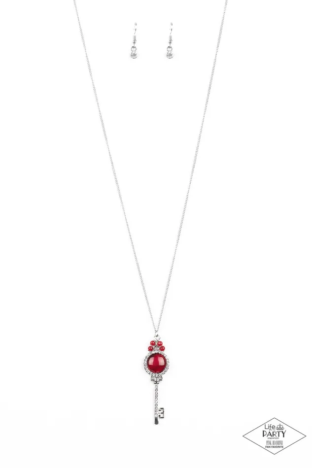 Unlock Every Door Red Paparazzi Necklace All Eyes On U Jewelry Paparazzi Accessories Necklaces Unlock Every Door Red Paparazzi Necklace All Eyes On U Jewelry Paparazzi Accessories Necklaces