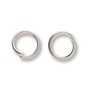 Bracelets ABD Exclusives STL21 Stainless Steel Pre Opened Jump Rings 8mm Pkg 50 Bracelets ABD Exclusives STL21 Stainless Steel Pre Opened Jump Rings 8mm Pkg 50