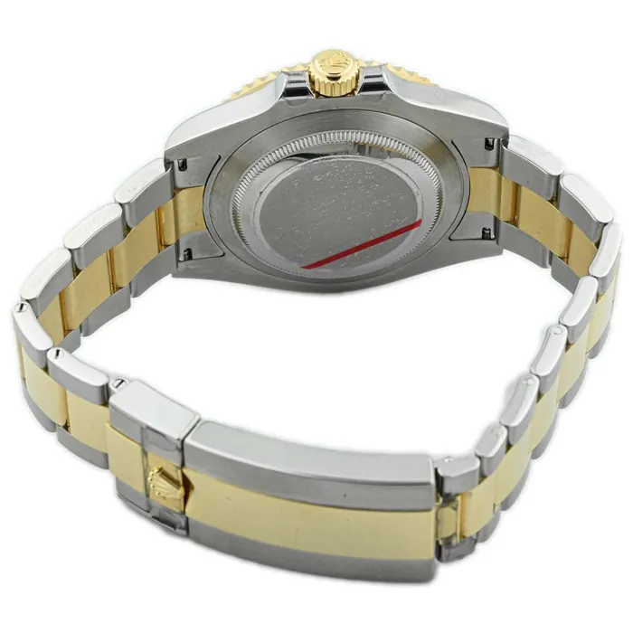 Bracelets Rolex Mens Submariner Date Stainless Steel 41mm Blue Dot Dial Watch Reference 126610LN Happy Jewelers