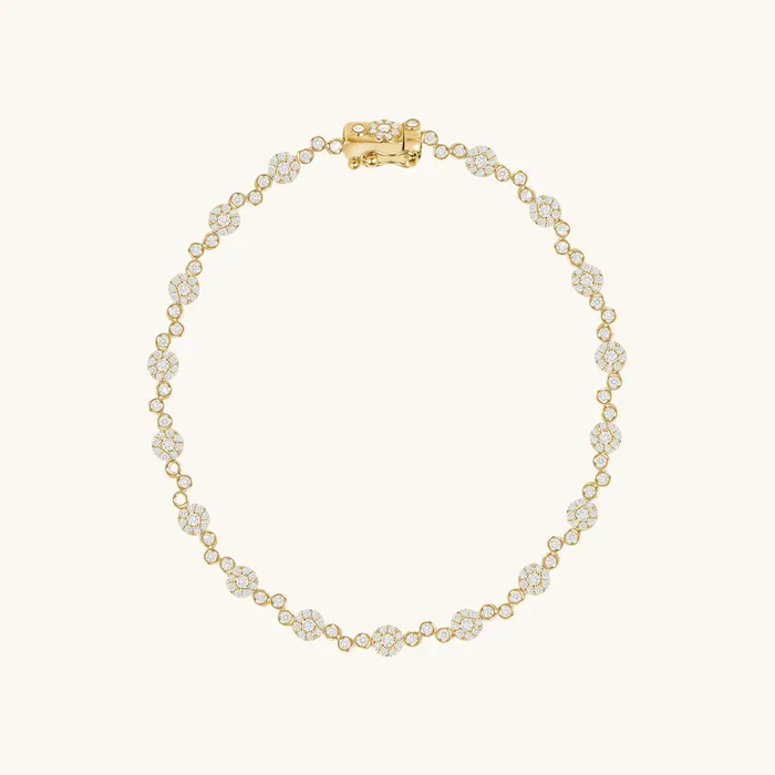 Diamond Bubble Tennis Bracelet Happy Jewelers Bracelets