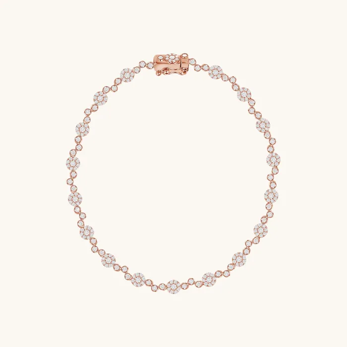 Diamond Bubble Tennis Bracelet Happy Jewelers Bracelets
