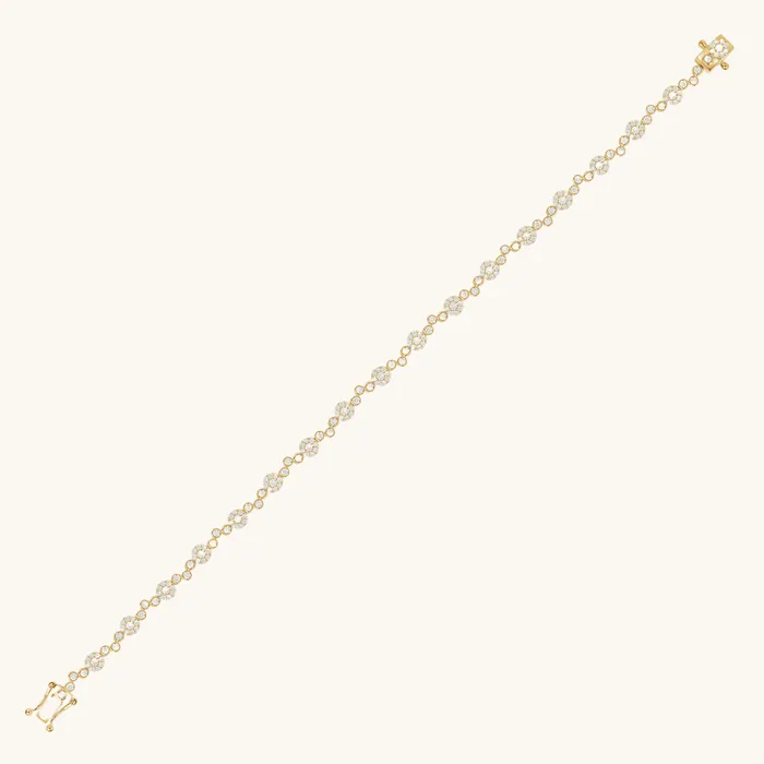 Diamond Bubble Tennis Bracelet Happy Jewelers Bracelets