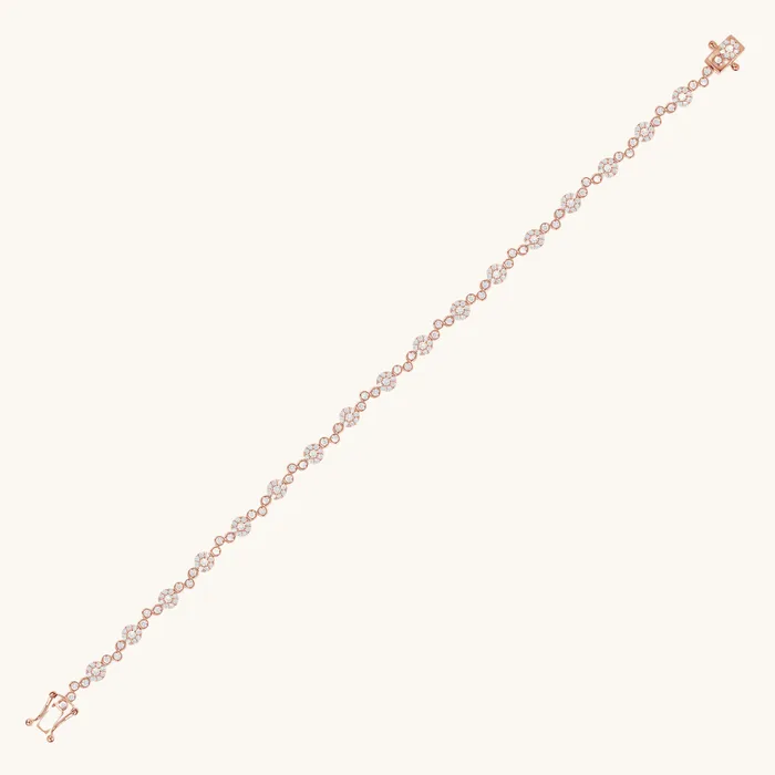Diamond Bubble Tennis Bracelet Happy Jewelers Bracelets