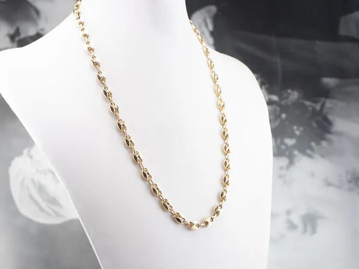 14K Gold Chunky Anchor Link Chain Market Square Jewelers PreStyled Sets