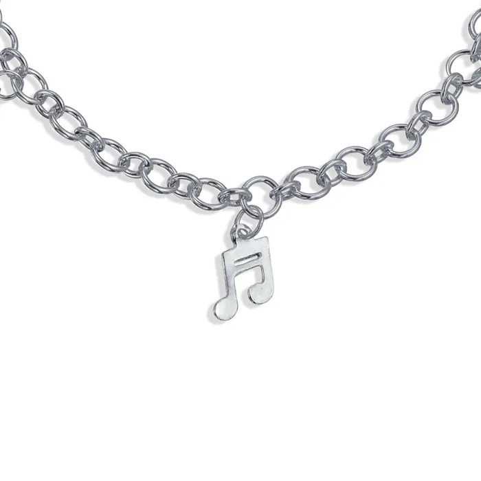 BlingJewelry Wholesale Dangling Bells Clef Music Notes Anklet Ankle Bracelet for Musicians Silver Bracelets BlingJewelry Wholesale Dangling Bells Clef Music Notes Anklet Ankle Bracelet for Musicians Silver Bracelets