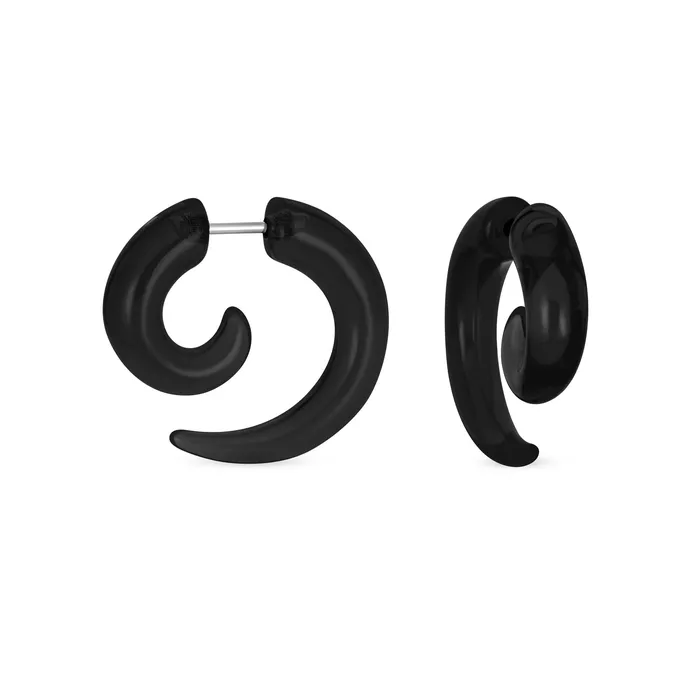 BlingJewelry Wholesale Earrings Unisex Spiral Tribal Ear Plug Taper Earrings Set 6 Pcs Various Colors BlingJewelry Wholesale Earrings Unisex Spiral Tribal Ear Plug Taper Earrings Set 6 Pcs Various Colors