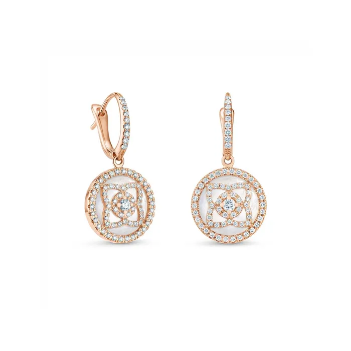 Earrings De Beers De Beers Enchanted Lotus Sleepers Earrings
