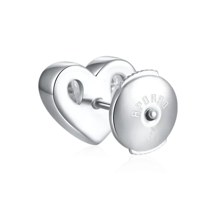 Earrings Radiant Hearts Entwined Stud Earrings aporro Earrings Radiant Hearts Entwined Stud Earrings aporro