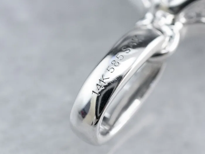 Market Square Jewelers Necklaces White Gold Sapphire and Diamond Pendant Market Square Jewelers Necklaces White Gold Sapphire and Diamond Pendant
