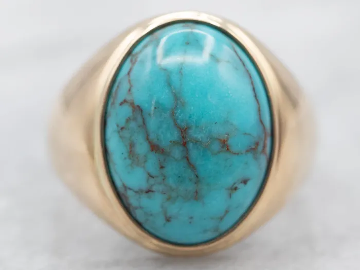Market Square Jewelers Rings Yellow Gold Bezel Set Turquoise Solitaire Ring Market Square Jewelers Rings Yellow Gold Bezel Set Turquoise Solitaire Ring