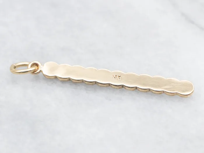 Necklaces Market Square Jewelers Antique Seed Pearl and Gold Conversion Pendant