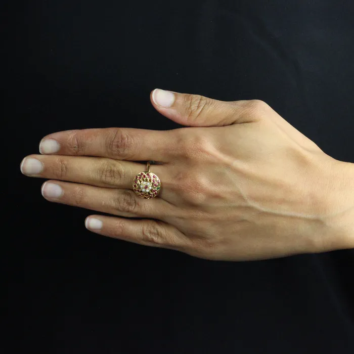 TriStone Ring Andaaz Jewelers Rings