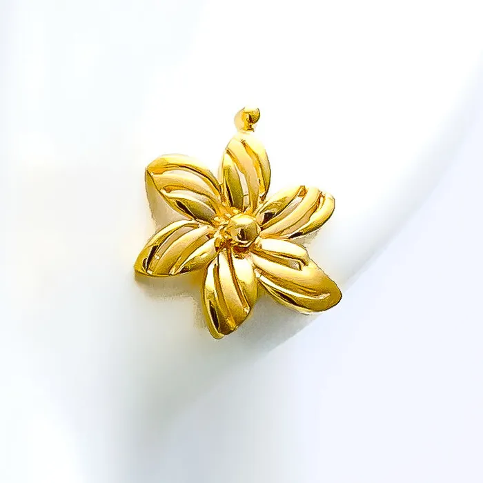 Versatile Vibrant 22k Gold Top Earrings Andaaz Jewelers Earrings