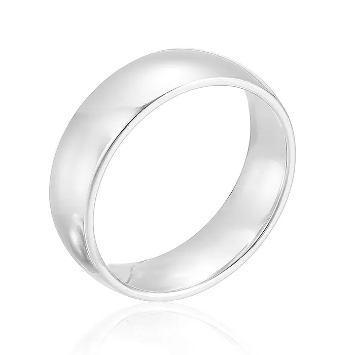 DecadenceJewelry Rings DECADENCE 10K or 14K Yellow White Gold 5mm Polished Comfort Feel Plain Wedding Band Size 414