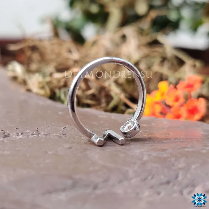 Diamondrensu Rings 012 CT Round Brilliant Cut N Letter Personalized Wedding Band Diamondrensu Rings 012 CT Round Brilliant Cut N Letter Personalized Wedding Band