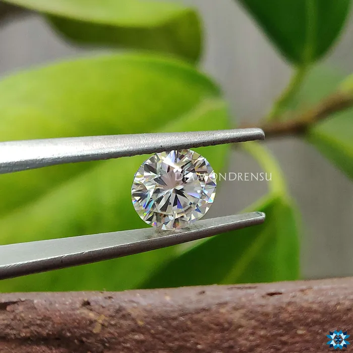 Diamondrensu Rings 122 CT Round Brilliant cut Colorless Loose Moissanite for Engagement Ring Diamondrensu Rings 122 CT Round Brilliant cut Colorless Loose Moissanite for Engagement Ring