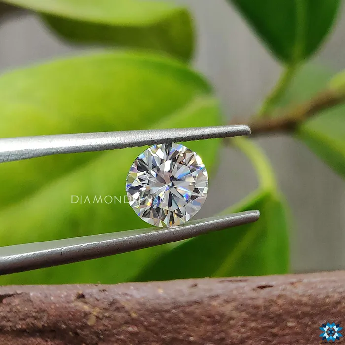 Diamondrensu Rings 122 CT Round Brilliant cut Colorless Loose Moissanite for Engagement Ring Diamondrensu Rings 122 CT Round Brilliant cut Colorless Loose Moissanite for Engagement Ring