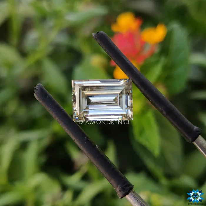 Diamondrensu Rings Fancy 169 CT Baguette Cut Loose Moissanite Diamond for Engagement Ring Diamondrensu Rings Fancy 169 CT Baguette Cut Loose Moissanite Diamond for Engagement Ring