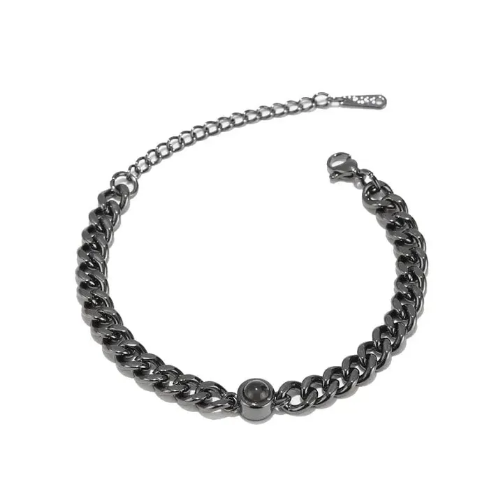 Hidden Forever Bracelets Custom Cuban Hidden Photo Bracelet