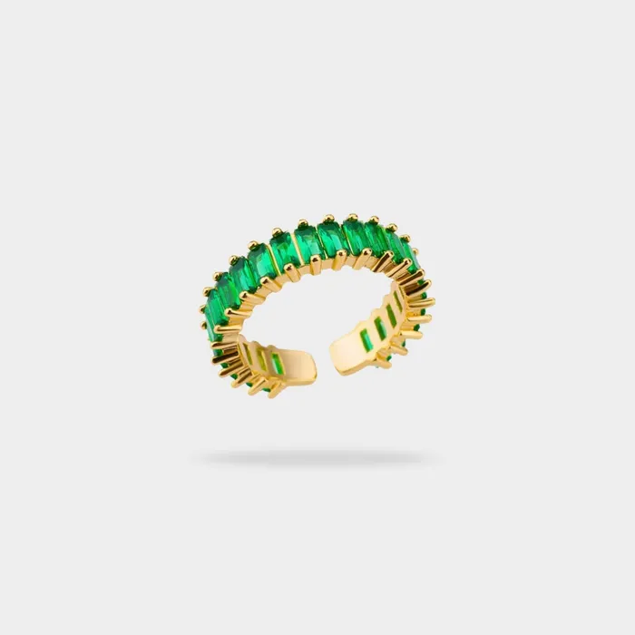 Hidden Forever Rings Diamond Baguette Eternity Ring