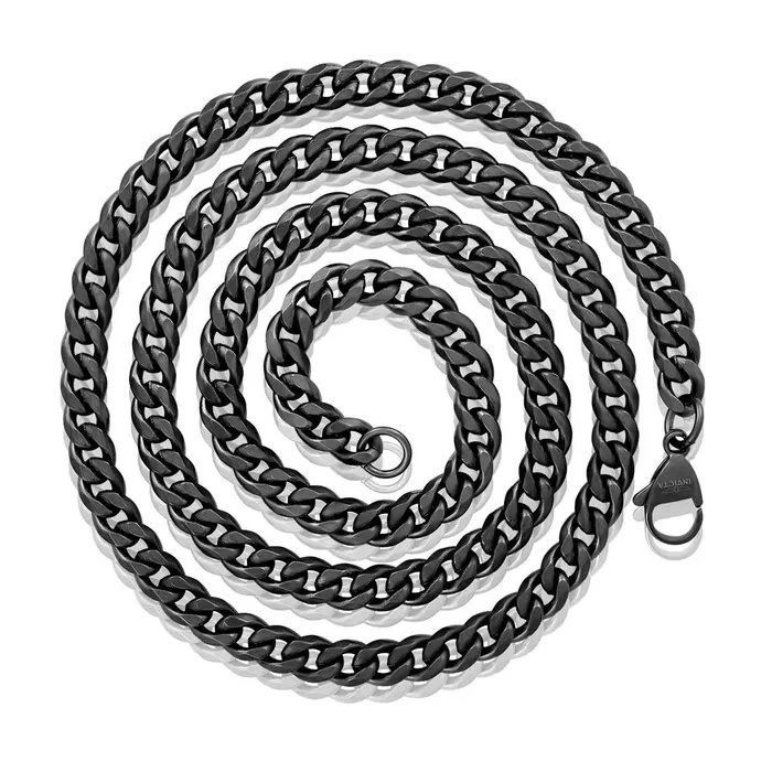 Invicta Jewelry Beveled Edge Curb Chain Stainless Steel Necklace Invicta Jewelry Necklaces