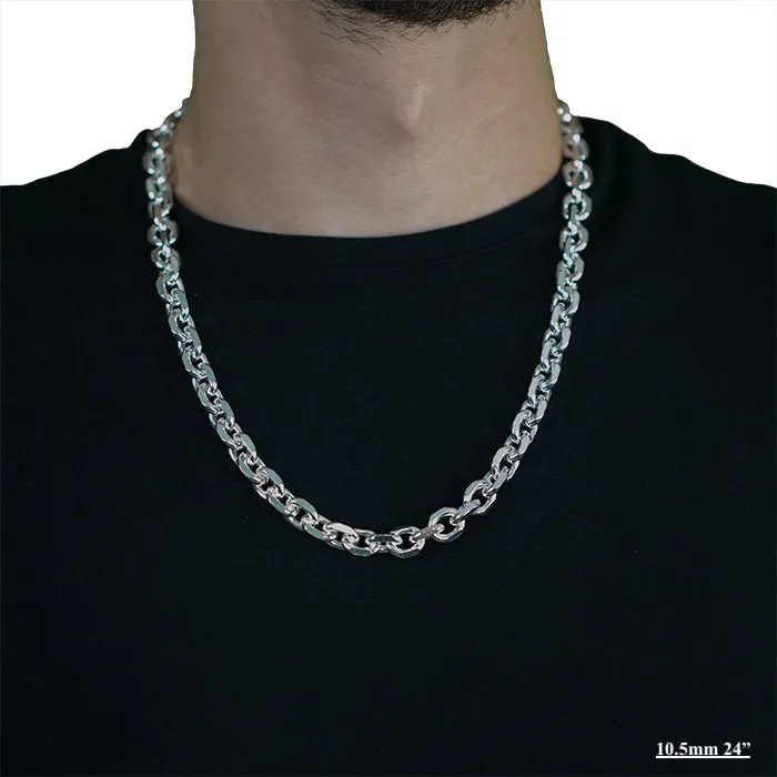 Lirys Jewelry Rings Sterling Silver Heavy Link Chain
