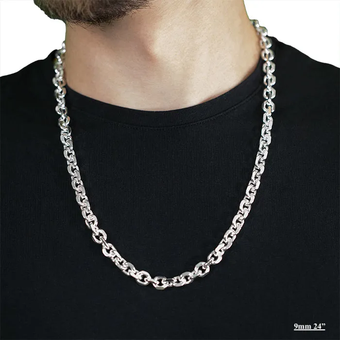 Lirys Jewelry Rings Sterling Silver Heavy Link Chain