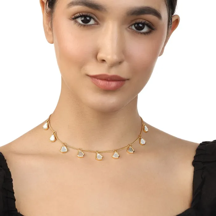 Lumen Multi Mirror Necklace Duplicate Necklaces