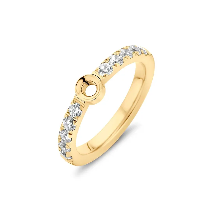 Melano Melano Twisted Crystal Ring Rings