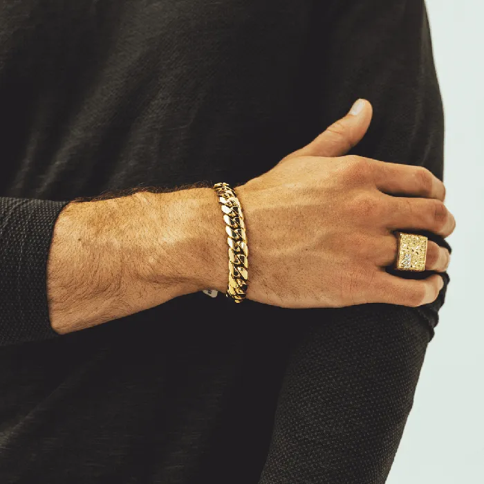 Miami Cuban Link Bracelet 12mm Lirys MCL Bracelets