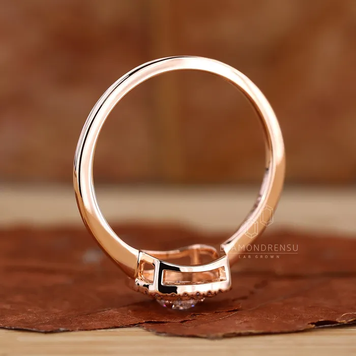 Rings Diamondrensu Double Halo Engagement Ring Double The Dazzle